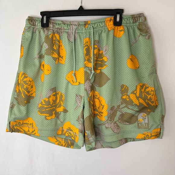 Nike Mens Sportswear City of Roses Shorts Mesh Athletic Floral FJ1651-308 XL - Picture 1 of 5
